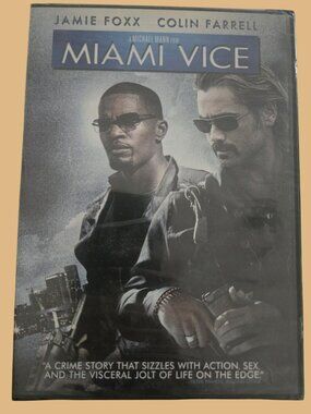 Miami Vice DVD Crime Thriller R-Rated Movie